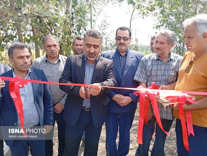 افتتاح ۹ پروژه اشتغالزایی همزمان با هفته دولت در شهرستان آستارا