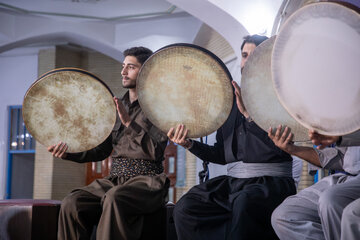 مراسم مولودی خوانی - سنندج