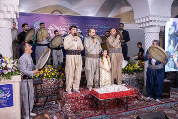 مراسم مولودی خوانی - سنندج