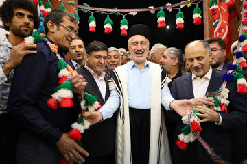 افتتاح خانه فرهنگ و هنر داراب افسر در روستای دستگرد چغاخور با حضور سیدحمید پورمحمدی معاون رئیس‌جمهور و رئیس سازمان برنامه و بودجه کشور