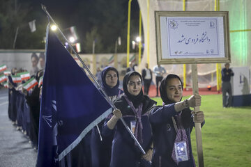 افتتاح هفدهمین المپیاد فرهنگی ورزشی دانشجویان دختر کشور - مشهد
