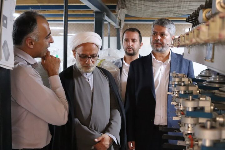 اشتغال بیش از ۱۰۰ نفر در یک واحد تولیدی در زارچ با رفع موانع تولید