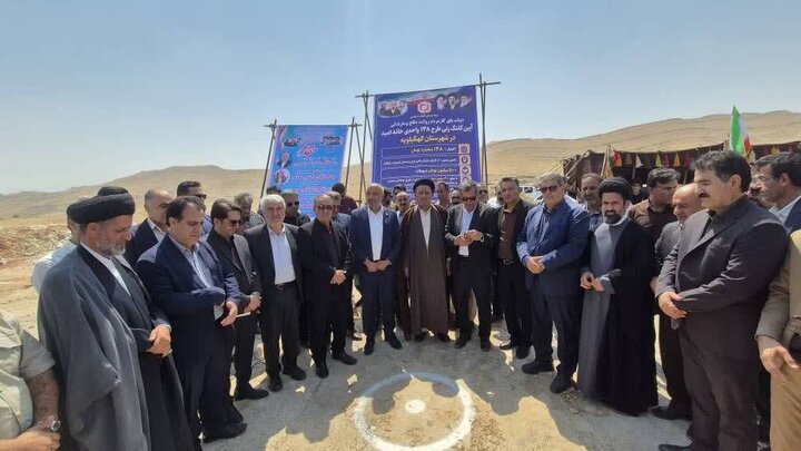 دو طرح عمرانی در کهگیلویه با حضور وزیر تعاون افتتاح و کلنگ زنی شد