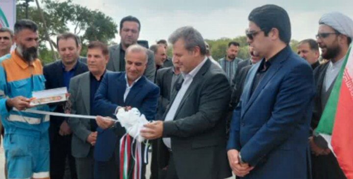 فاز سوم کمربندی قروه درگزین افتتاح شد