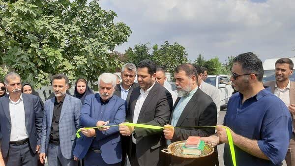 ۱۰ طرح هادی روستایی در شهرستان آمل بهره‌برداری شد