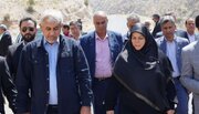 افتتاح و کلنگ‌زنی ۵ پروژه راهسازی در عنبرآباد