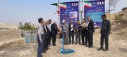 کلنگ زنی مخزن ۱۰۰۰ مترمکعبی بوستان شهرستان گچساران