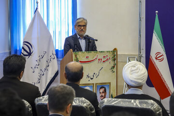 سخنرانی حسین سیمایی صراف،  وزیر علوم، تحقیقات و فناوری در افتتاح مدرسه ۱۲ کلاسه آموزش و پرورش ناحیه ۵ 