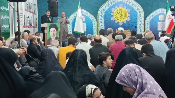 برگزاری محفل قرآنی در بهشهر با محوریت ترویج فرهنگ دینی و یادبود شهدای خدمت