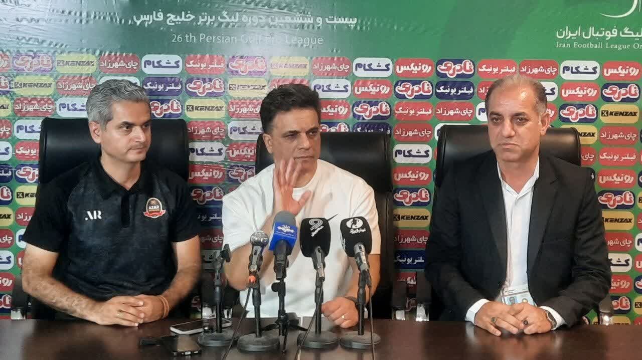 «شمس آذر» قول خود به هواداران را تسویه کرد