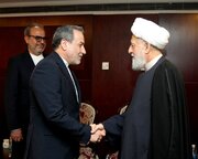 دیدار نائب رئیس مجلس اعلای اسلامی شیعیان لبنان با عراقچی