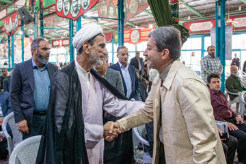حجت‌الاسلام اسدالله جعفری، رئیس کل دادگستری استان اصفهان و مهدی جمالی‌نژاد، استاندار اصفهان 