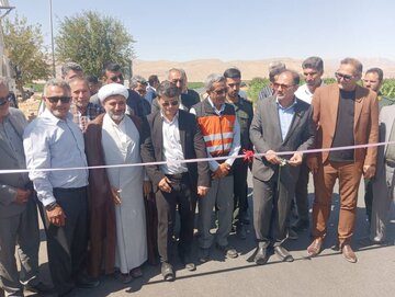بهره‌برداری از طرح‌های راهداری در فسا با اعتباری بالغ بر ۱۳۵ میلیارد تومان