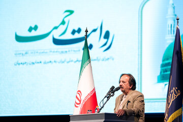 سخنرانی مجید مجیدی، کارگردان در مراسم آیین «روایت رحمت»