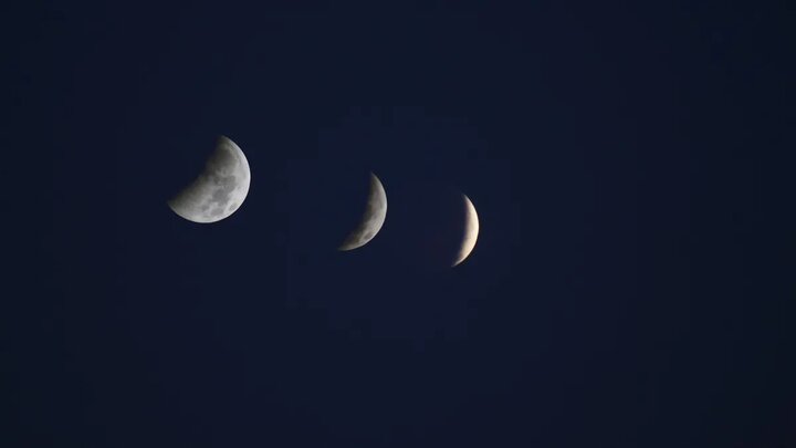 آلبوم تصاویر ماه‌گرفتگی جزئی سال ۲۰۲۶