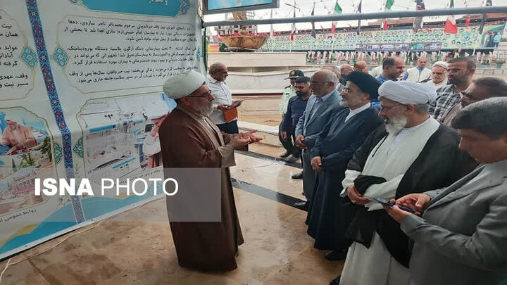 آیین افتتاح نمایشگاه «شهر وقف» در بابلسر با معرفی ظرفیت‌های موقوفات مازندران برگزار شد