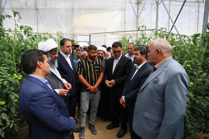 افتتاح و آغاز عملیات اجرایی ۴ طرح عمرانی، آموزشی، کشاورزی و برقرسانی در رزن