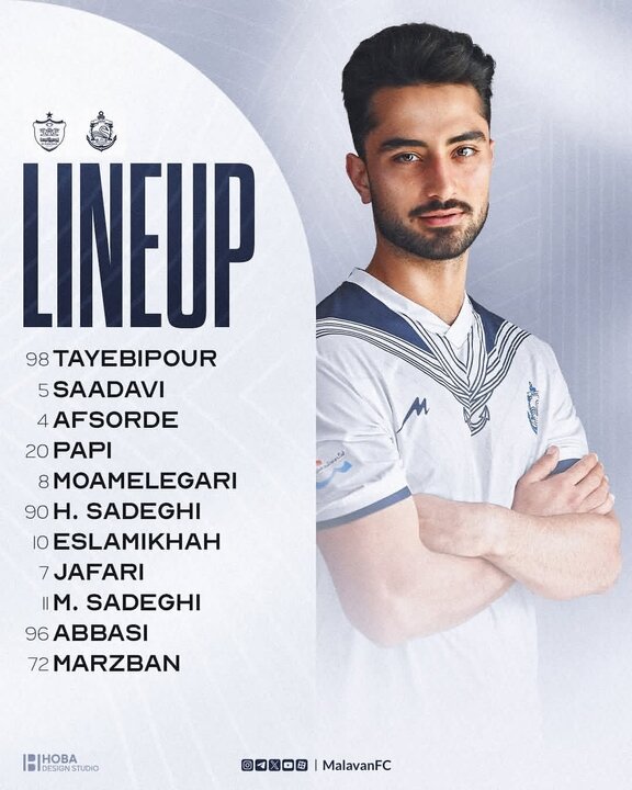 ترکیب پرسپولیس و ملوان