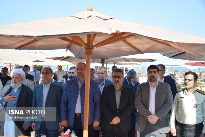 مرکز بزرگ گردشگری ساحلی شیندان در آستارا افتتاح شد