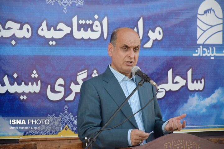 مرکز بزرگ گردشگری ساحلی شیندان در آستارا افتتاح شد