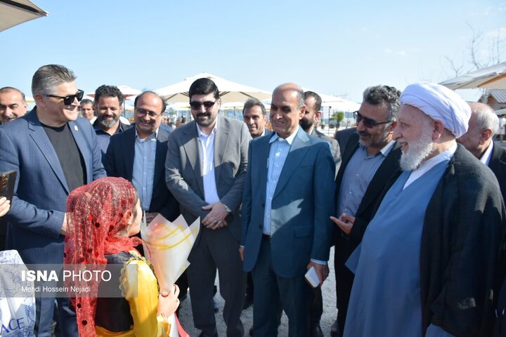 مرکز بزرگ گردشگری ساحلی شیندان در آستارا افتتاح شد