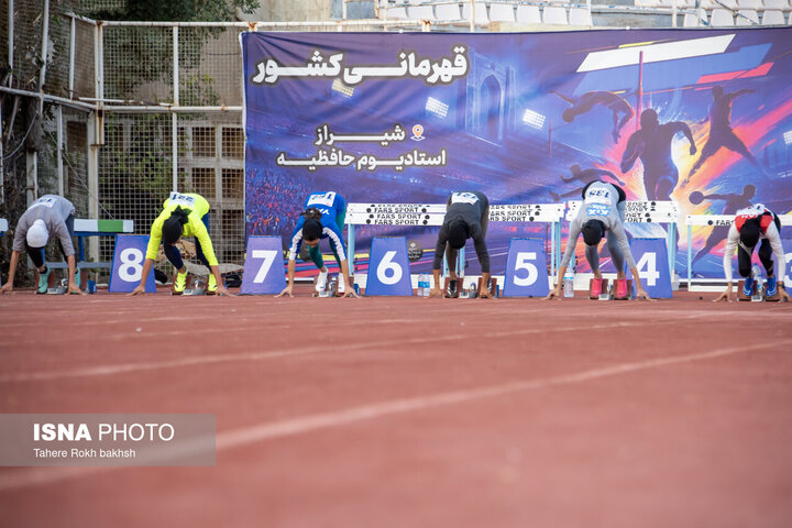 درخشش دختران یزدی در دوومیدانی قهرمانی کشور