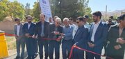 بهره‌برداری از چهار پروژه راهداری در شهرستان قائنات همزمان با هفته دولت