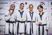 قهرمانی ساغر مرادی در تورنمنت تکواندوی چین/ حذف ناهید کیانی در مبارزه نخست!
