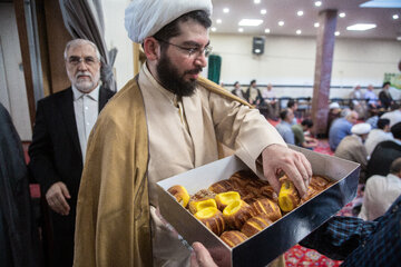 در حاشیه مراسم عمامه گذاری طلاب در روز میلاد پیامبر گرامی اسلام(ص) و امام جعفر صادق(ع) - قم