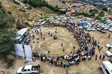 مسابقات کشتی سنتی لوچو روستای کلاریجان-سوادکوه