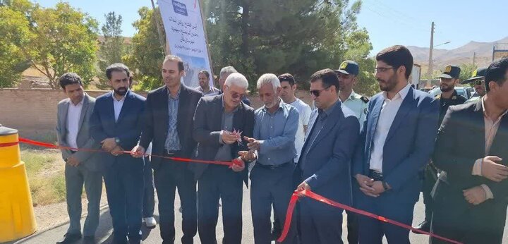 بهره‌برداری از ۴ پروژه راهداری در شهرستان قائنات