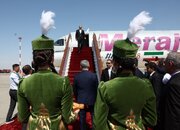 رئیس‌جمهور وارد بیشکک شد
