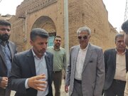 بازدید معاون وزیر راه و شهرسازی از بافت تاریخی دزفول 