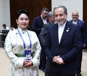 دیدار وزیران امور خارجه ایران و مغولستان در بیشکک