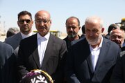 وزیر نیرو وارد کرمانشاه شد
