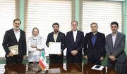 نشست مرضیه برومند و مدیران برای یک تفاهم‌نامه