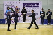 تهرانی‌ها روی سکوی بدمینتون المپیاد دانشجویان دختر ایستادند