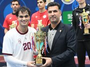 ملی‌پوش نوجوان هندبال ایران بهترین گوش راست آسیا شد