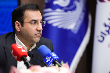 غلامحسین محمدی، سرپرست سازمان تأمین اجتماعی در مراسم رونمایی از طرح «همگام»
