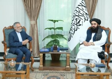 رایزنی دو جانبه مدیرکل آسیای جنوبی وزارت خارجه با وزیر خارجه طالبان