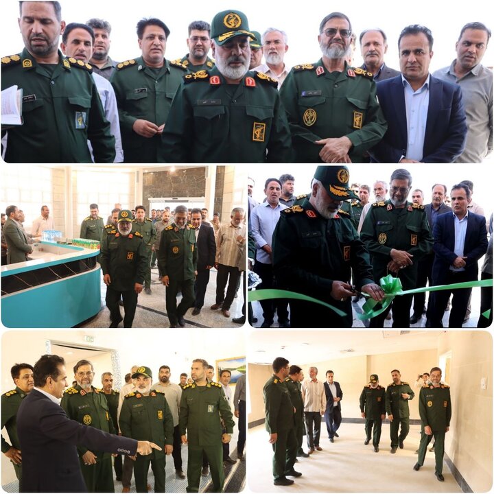 افتتاح استخر شنای سرپوشیده «شهدای غواص» سپاه سلمان سیستان و بلوچستان