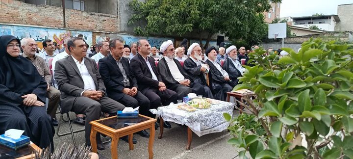 افتتاح سالن ورزشی هنرستان فنی و حرفهای آیت الله برهانی رستمکلا