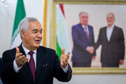 نشست خبری سفیر تاجیکستان در ایران