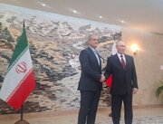 دیدار روسای جمهور ایران و روسیه در حاشیه اجلاس شانگهای