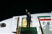 رئیس‌جمهور بیشکک را به مقصد تهران ترک کرد