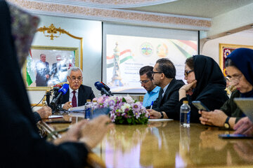 نشست خبری «نظام‌الدین زاهدی» سفیر تاجیکستان در ایران