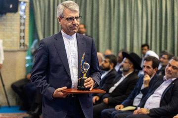 اسماعیل بقایی، سخنگوی وزارت امور خارجه در نخستین جایزه دیپلماسی فرهنگی و عمومی جمهوری اسلامی ایران