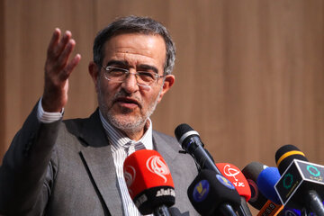 علی منتظری، رییس جهاد دانشگاهی در مراسم افتتاحیه کنگره بین‌المللی رویان
