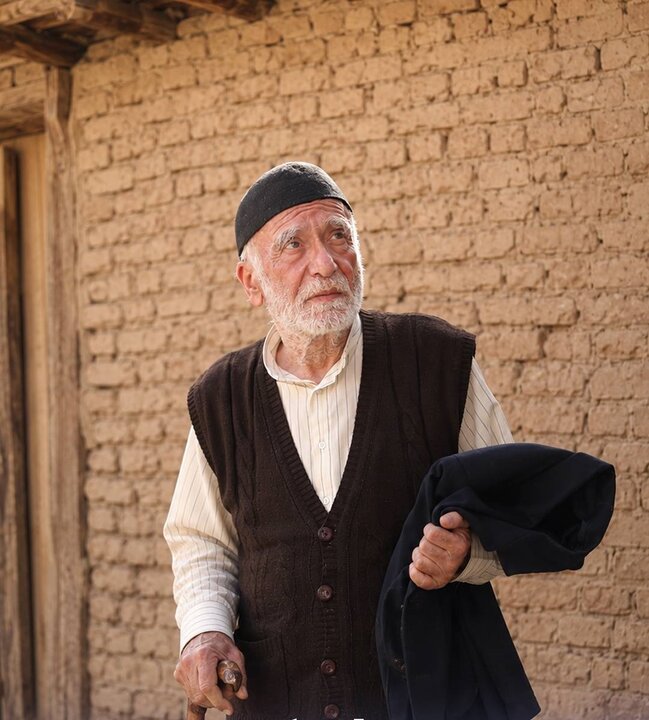 تصویری از گریم داریوش کاردان در سریال جدید