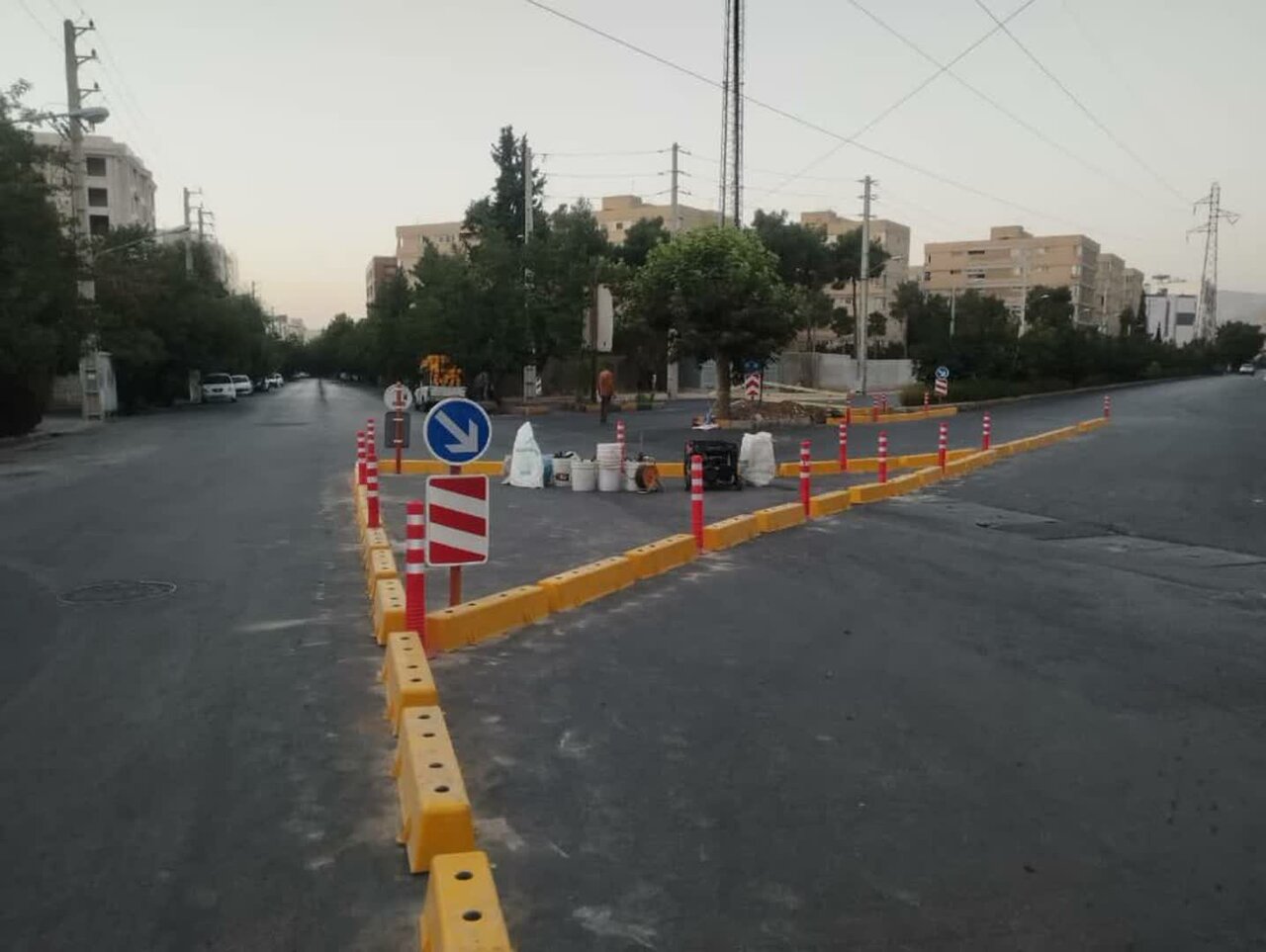 ساماندهی جریان ترافیک در معابر شیراز با اصلاحات هندسی